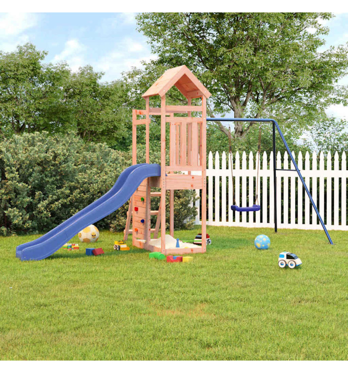 Aire de jeux d'extérieur bois massif de douglas | Mobilier & Déco
