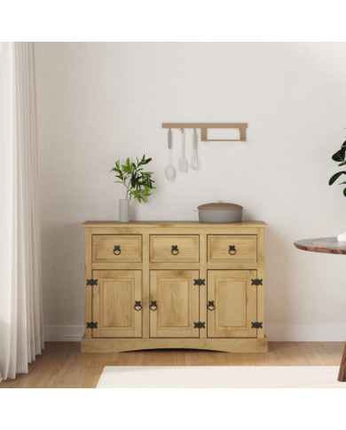 Buffet Corona 115x43x79,5 cm bois massif pin mexicain | Mobilier & Déco