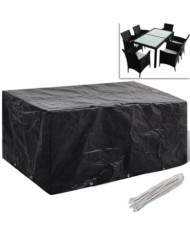 Housse de salon de jardin 8 œillets 240 x 140 x 90 cm | Mobilier & Déco