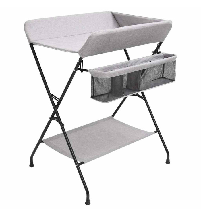 Table à langer Gris clair Fer | Mobilier & Déco