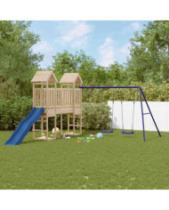 Aire de jeux d'extérieur bois de pin massif | Mobilier & Déco