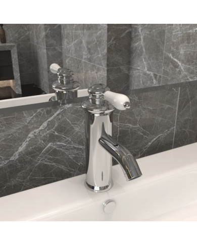 Robinet de lavabo de salle de bain Finition chromée 130x180 mm | Mobilier & Déco