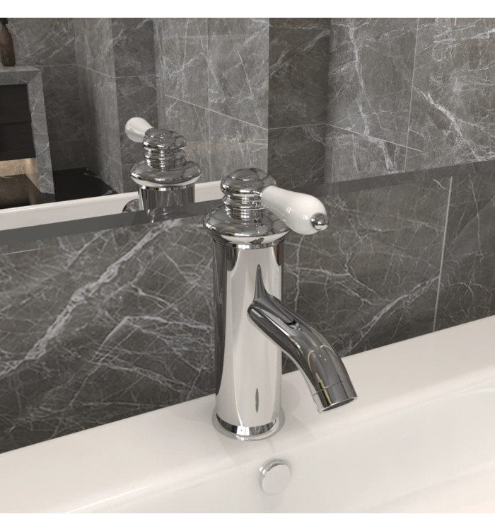 Robinet de lavabo de salle de bain Finition chromée 130x180 mm | Mobilier & Déco