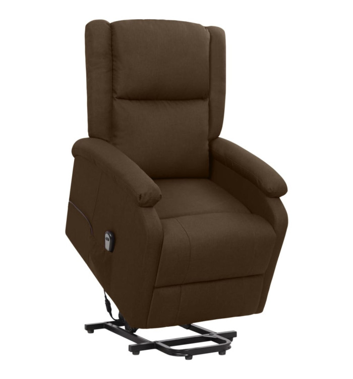 Fauteuil Marron foncé Tissu | Mobilier & Déco