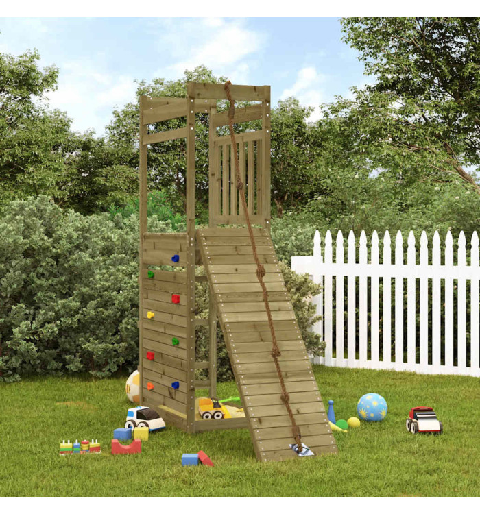 Aire de jeux d'extérieur bois de pin imprégné | Mobilier & Déco