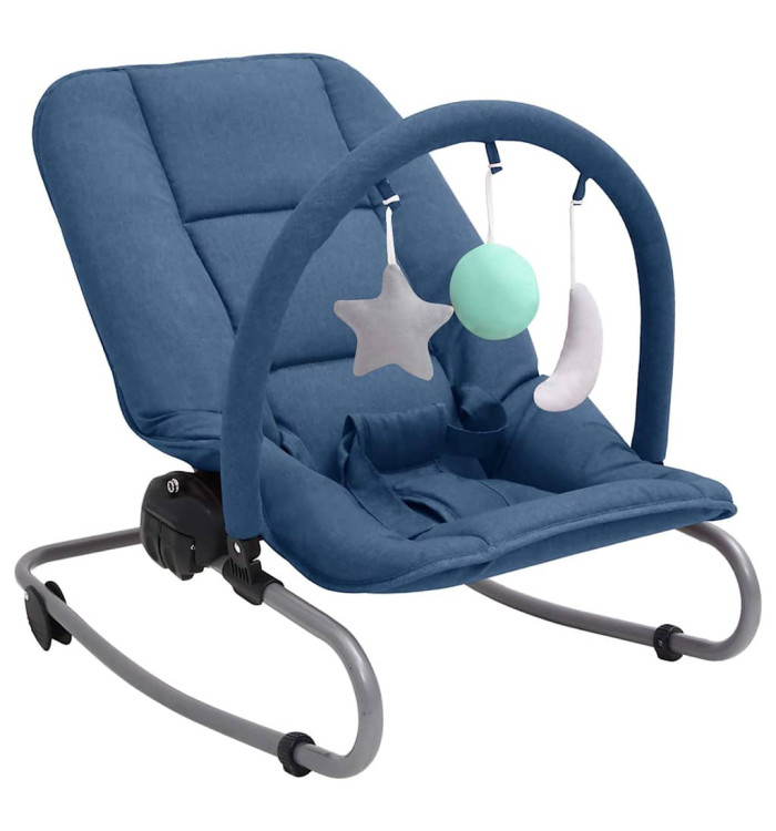 Transat pour bébé Bleu marine Acier | Mobilier & Déco