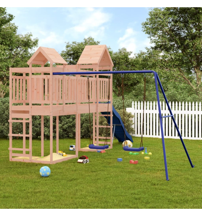 Aire de jeux d'extérieur bois massif de douglas | Mobilier & Déco