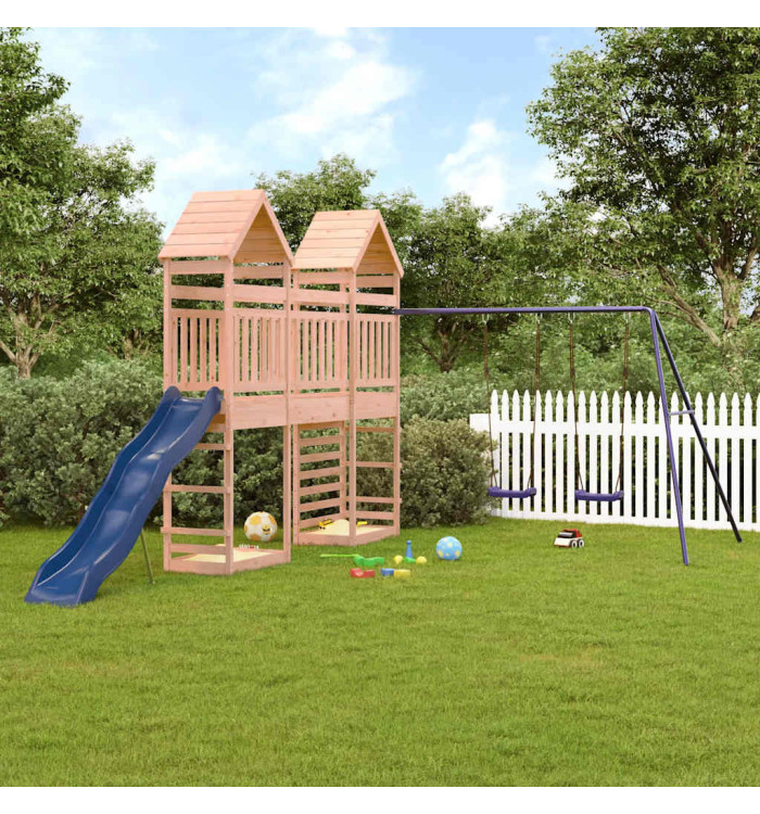 Aire de jeux d'extérieur bois massif de douglas | Mobilier & Déco