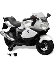 Moto électrique enfant BMW 283 Blanc 6 V | Mobilier & Déco