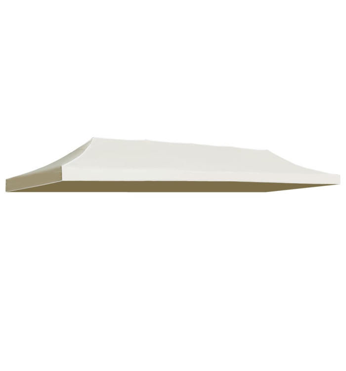 Toit de tente de réception 3 x 6 m Crème | Mobilier & Déco