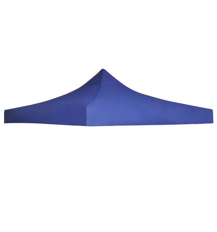 Toit de tente de réception 3 x 3 m Bleu | Mobilier & Déco
