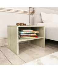 Table de chevet chêne sonoma 40x30x30 cm Bois d'ingénierie | Mobilier & Déco