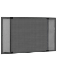 Moustiquaire extensible pour fenêtres Anthracite (75-143)x50 cm | Mobilier & Déco