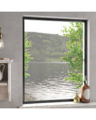 Moustiquaire pour fenêtres Anthracite 80x100 cm | Mobilier & Déco