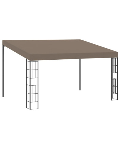 Belvédère mural 4x3 m Taupe Tissu | Mobilier & Déco