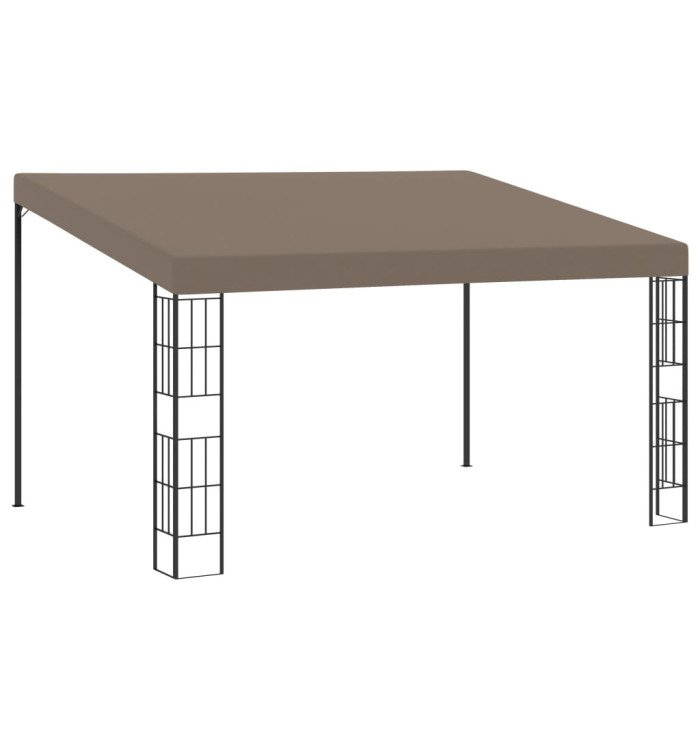 Belvédère mural 4x3 m Taupe Tissu | Mobilier & Déco
