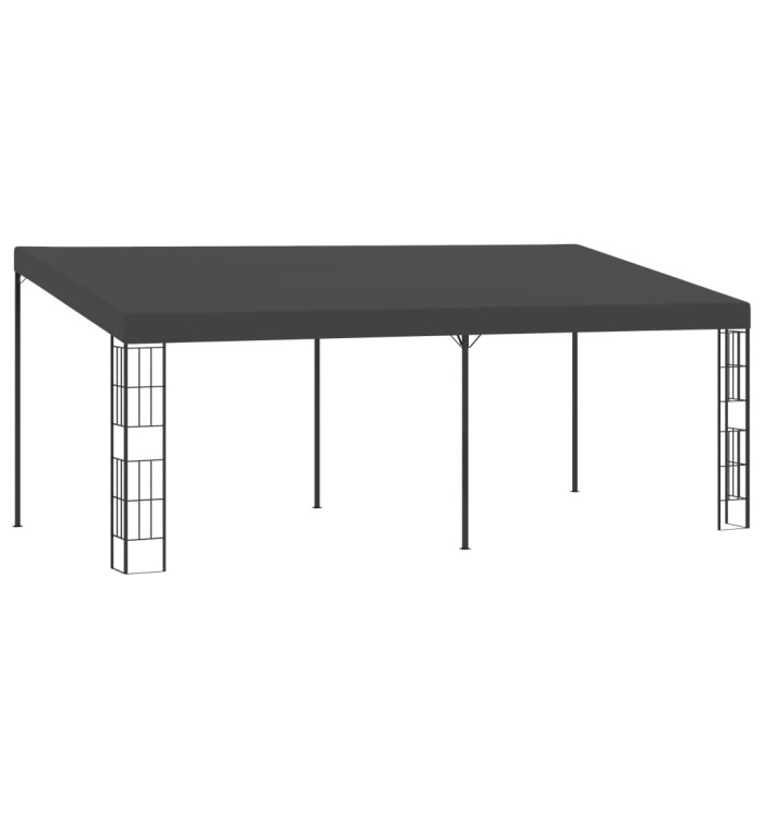 Belvédère mural 3x6 m Anthracite Tissu | Mobilier & Déco