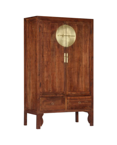 Garde-robe 100 x 50 x 175 cm bois d'acacia massif | Mobilier & Déco