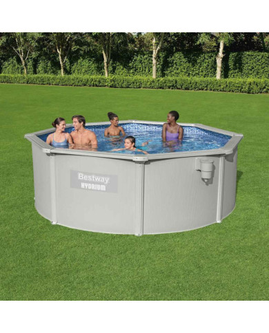 Bestway Piscine encadrée hors sol ronde Hydrium 360x120 cm | Mobilier & Déco