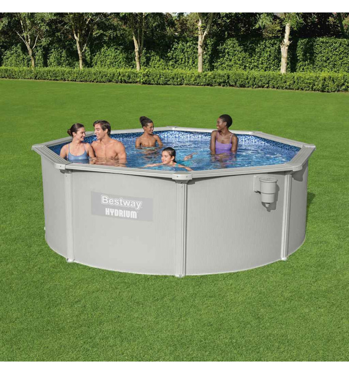 Bestway Piscine encadrée hors sol ronde Hydrium 360x120 cm | Mobilier & Déco