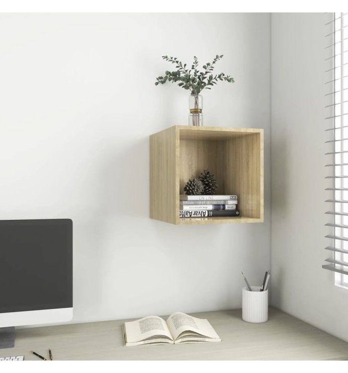 Armoire murale Chêne Sonoma 37x37x37 cm Bois d’ingénierie | Mobilier & Déco