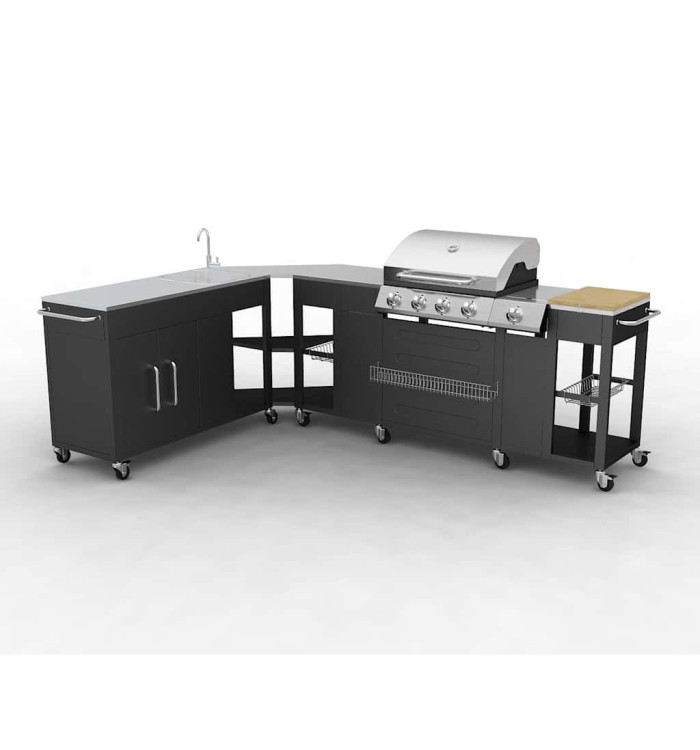 Cuisine extérieur complète Missouri | Mobilier & Déco