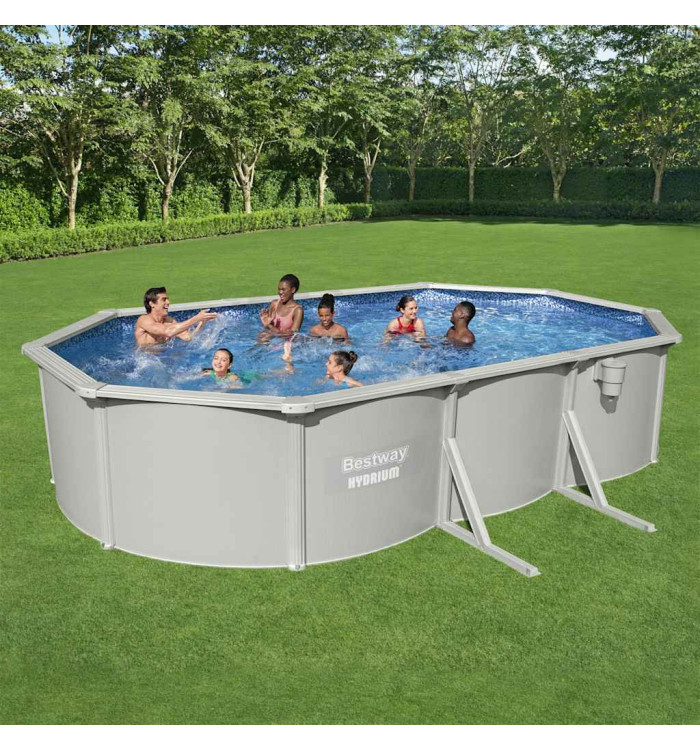 Bestway Piscine encadrée hors sol ovale Hydrium 610x360x120 cm | Mobilier & Déco