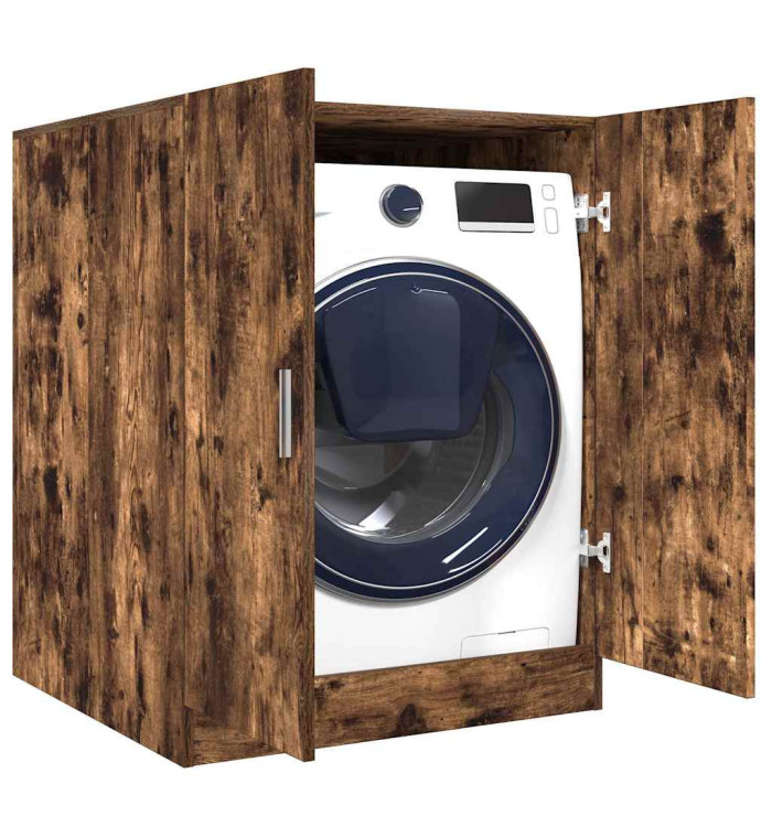 Meuble pour machine à laver Chêne fumé 71x71,5x91,5 cm | Mobilier & Déco