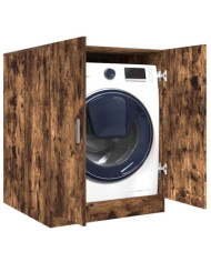 Meuble pour machine à laver Chêne fumé 71x71,5x91,5 cm | Mobilier & Déco