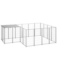 Chenil Argenté 6,05 m² Acier | Mobilier & Déco