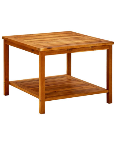 Table basse 60x60x45 cm Bois d'acacia solide | Mobilier & Déco