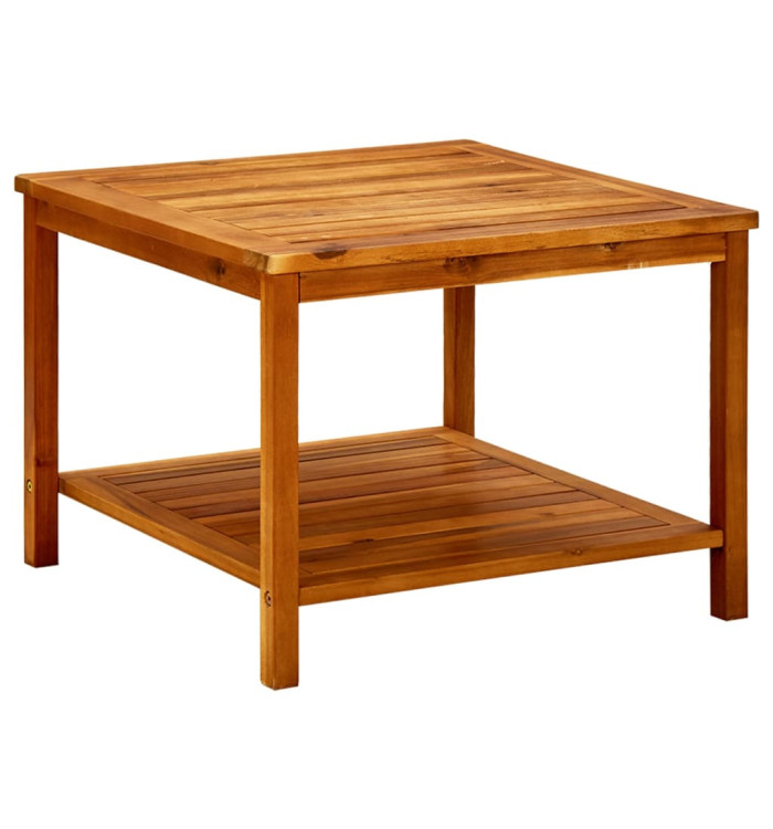 Table basse 60x60x45 cm Bois d'acacia solide | Mobilier & Déco