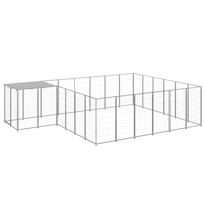 Chenil Argenté 12,1 m² Acier | Mobilier & Déco