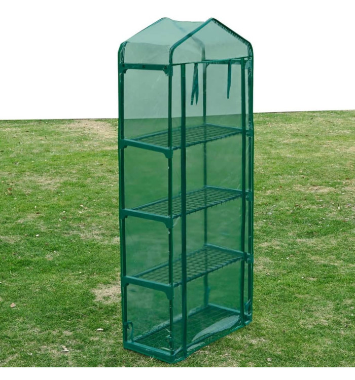 Serre avec 4 étagères | Mobilier & Déco