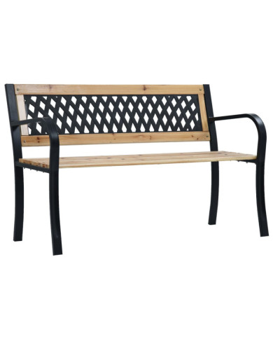 Banc de jardin 120 cm Bois | Mobilier & Déco