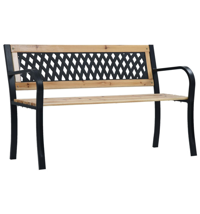 Banc de jardin 120 cm Bois | Mobilier & Déco