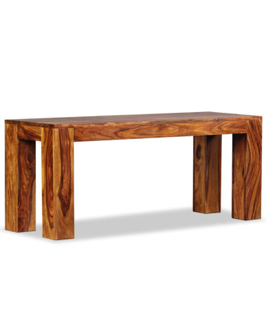 Banc Bois massif 110x35x45 cm | Mobilier & Déco