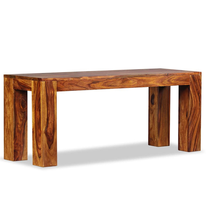 Banc Bois massif 110x35x45 cm | Mobilier & Déco