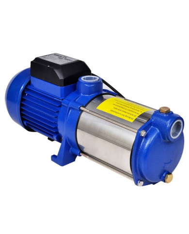 Pompe à jet 1300 W 5100 L/h Bleu | Mobilier & Déco