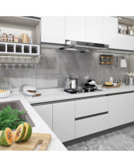 Film autoadhésif pour meubles Blanc 500x90 cm PVC | Mobilier & Déco