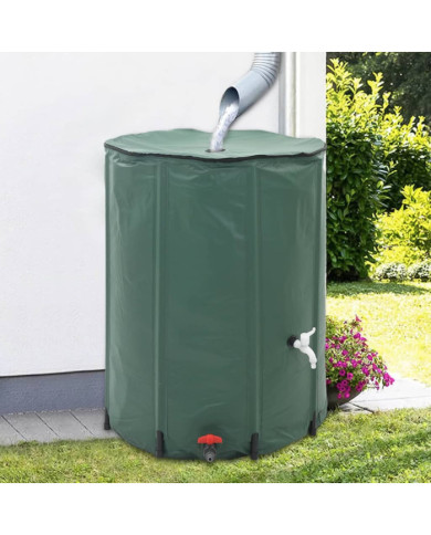 Réservoir d'eau de pluie pliable 250 L | Mobilier & Déco