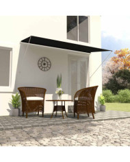 Auvent rétractable 250x150 cm Anthracite | Mobilier & Déco