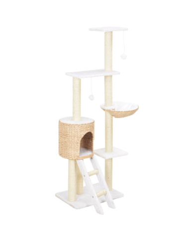 Arbre à chat avec griffoirs en sisal Herbiers marins | Mobilier & Déco