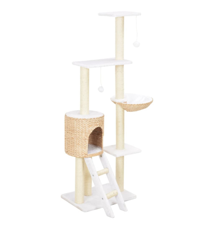 Arbre à chat avec griffoirs en sisal Herbiers marins | Mobilier & Déco