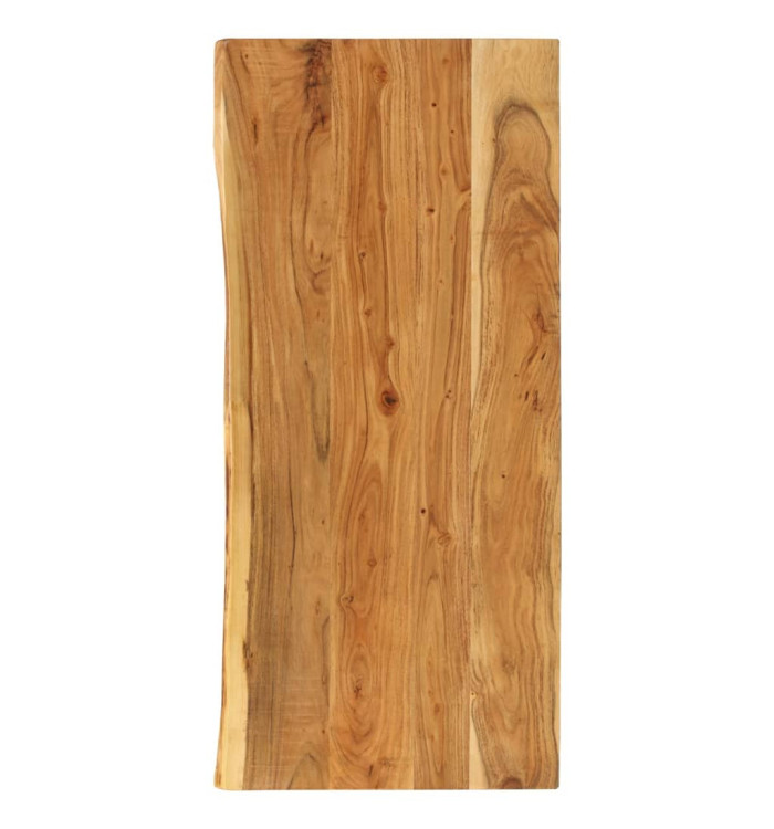 Dessus de meuble-lavabo de salle de bain Acacia 140x52x3,8 cm | Mobilier & Déco