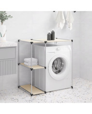 Support de rangement sur la machine à laver Crème 87x55x90,5 cm | Mobilier & Déco