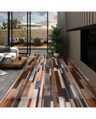 Dalles de plancher PVC autoadhésif 5,21 m² 2 mm multicolore | Mobilier & Déco