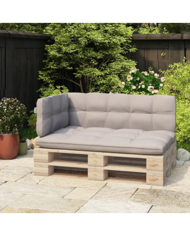 Dossier pour canapé palette Blanc 110 cm Fer | Mobilier & Déco