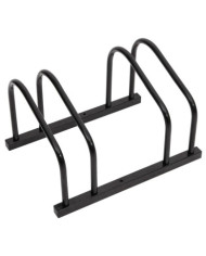 Porte-vélos pour 2 vélos noir acier | Mobilier & Déco