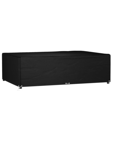 Housse de salon de jardin 12 œillets 227x152x65cm rectangulaire | Mobilier & Déco
